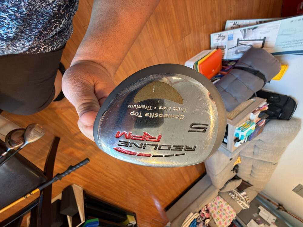 Adams Golf Redline RPM 5 Fairway Wood Tight Lies Titanium Composite Top